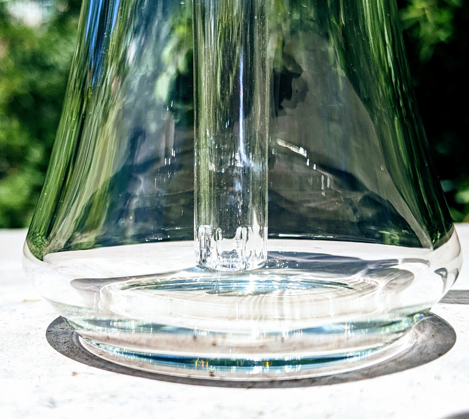 5.5" Thick Hammer Glass Bubbler Bong Carb Hole Premium Quality Water Pipe Hookah