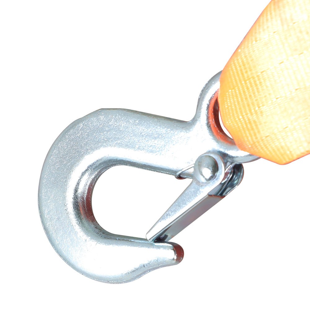 Heavy Duty Hand Winch 3500 LBS Dual Speed Hand Crank Red Strap ATV Trailer Boat