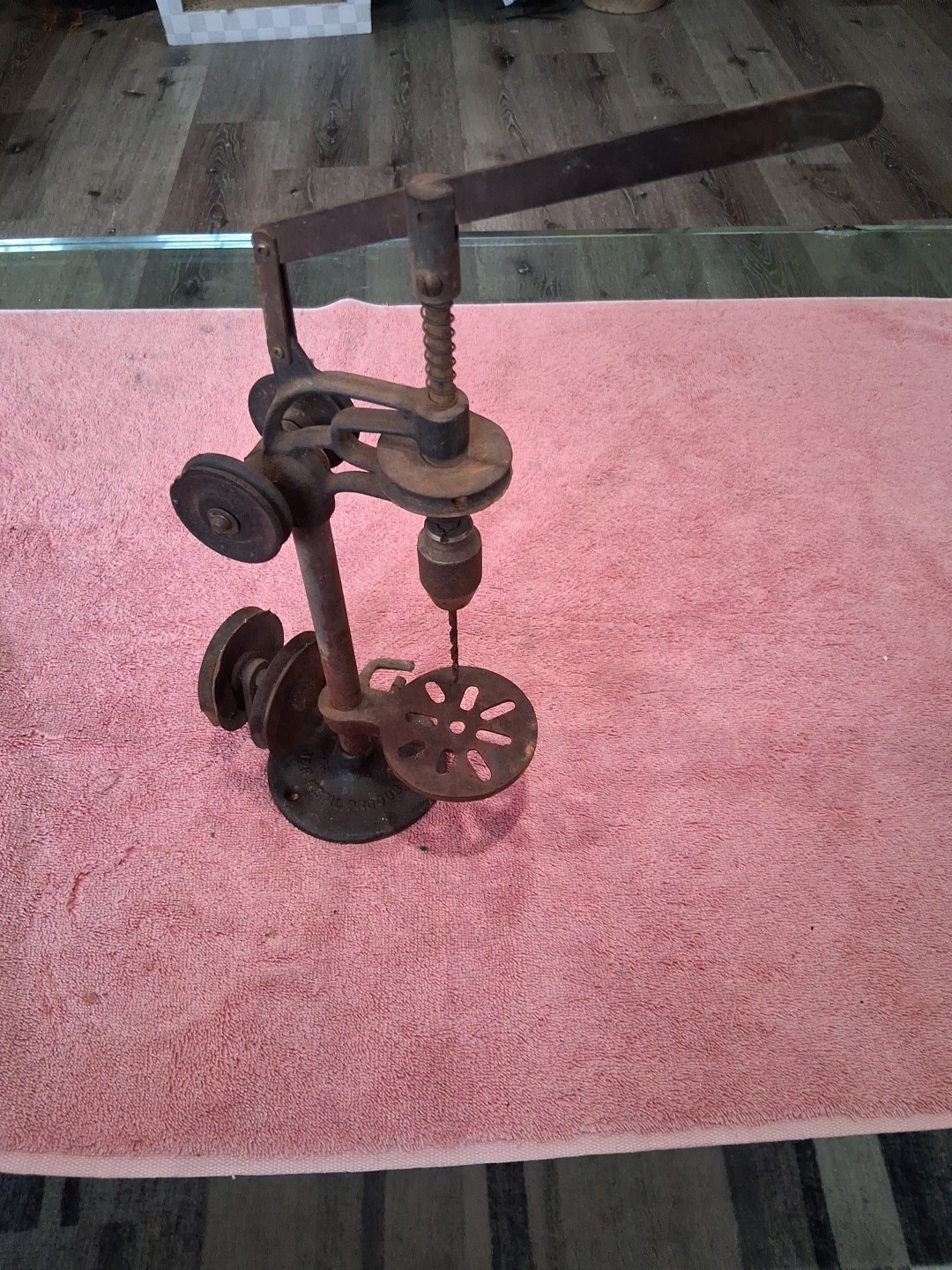 J H Metal Products Bottle Capper Drill Press