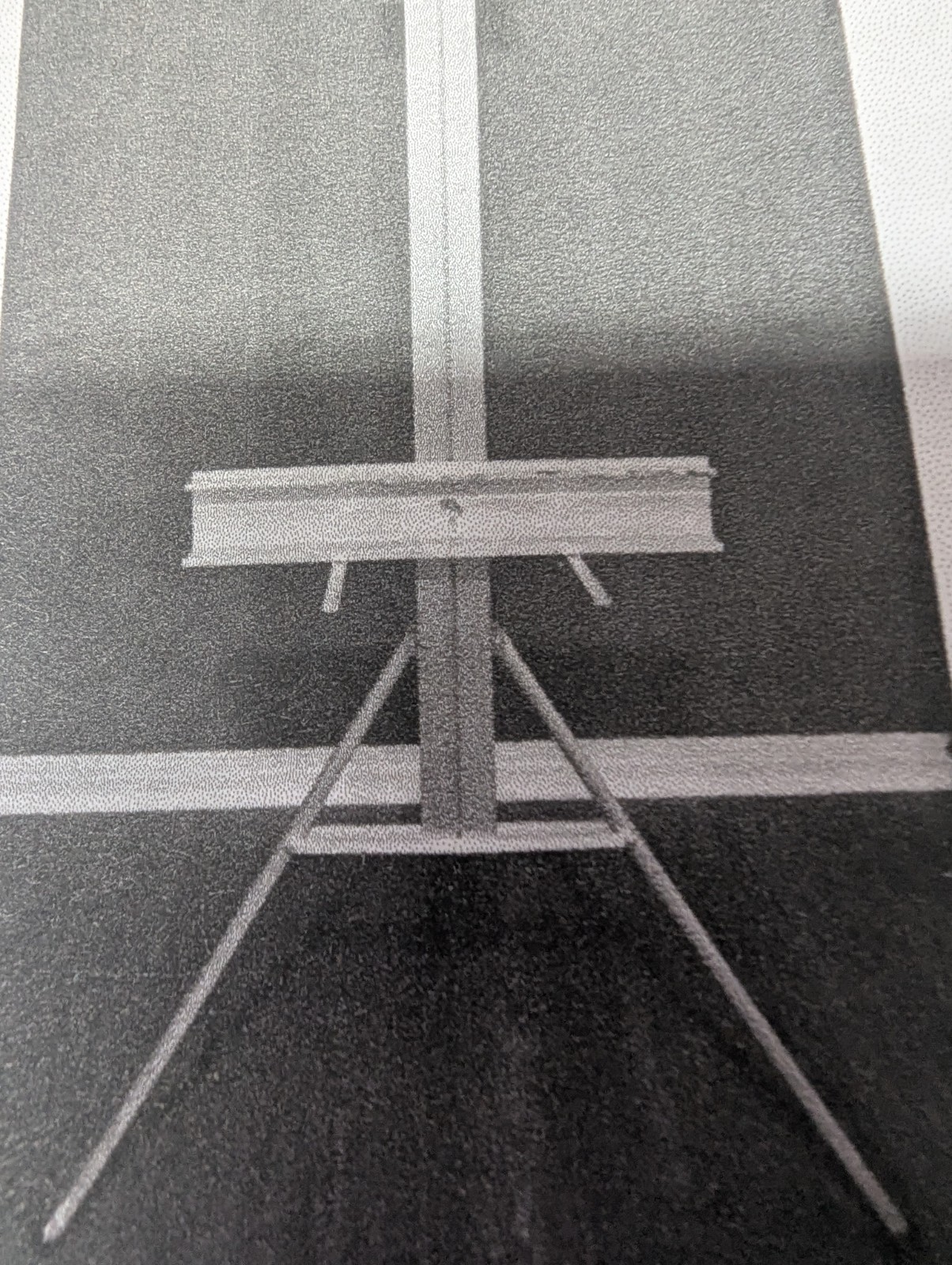 Vintage Stanrite 500 Adjustable Aluminum Studio Easel