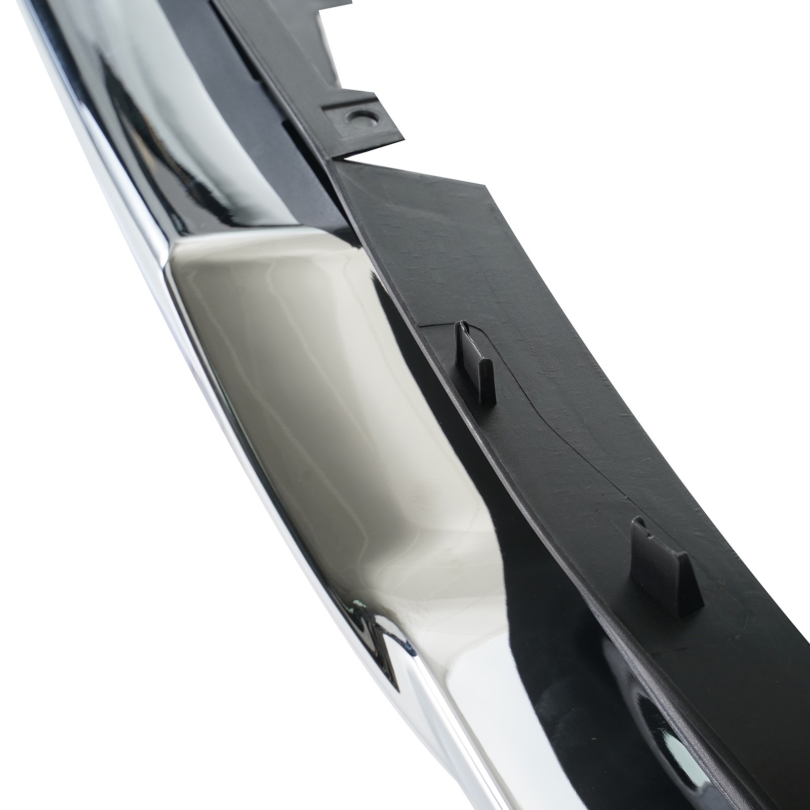 For 2016-2018 Chevy Silverado 1500 Front Lower Bumper Valance+Chrome Skid Plate