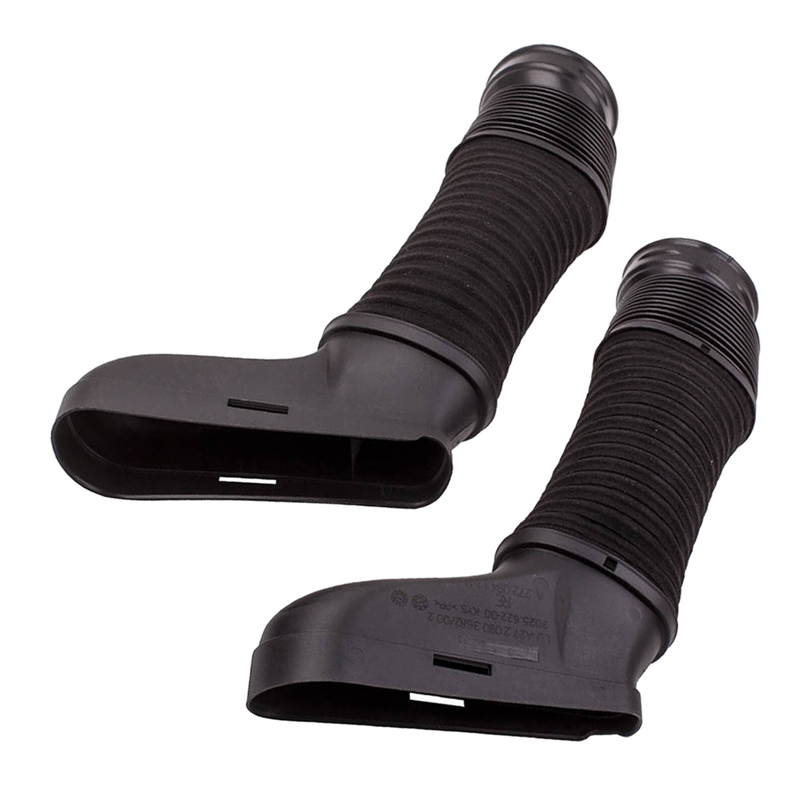 Pair Air Intake Inlet Duct Hose For 2008-2012 Mercedes-Benz C300 W204 W212 E350