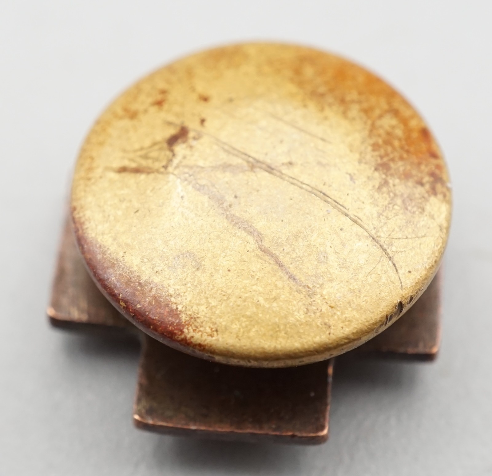 Spanish American War 1898-1902 Veteran Honorable Discharge Good Conduct Button