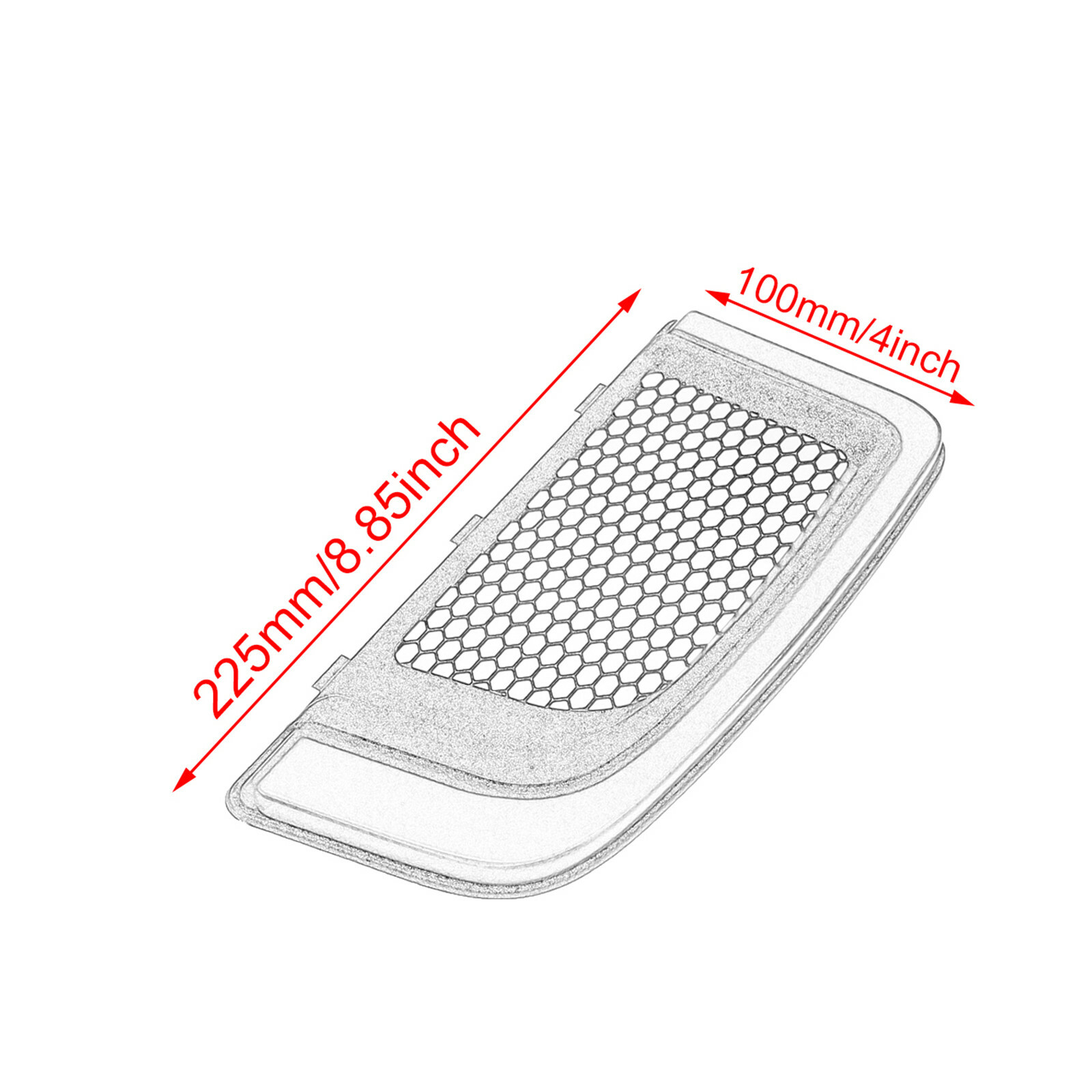 Fairing Lower Grills LED Turn Signal Lights Fit For Harley Touring Street Glide