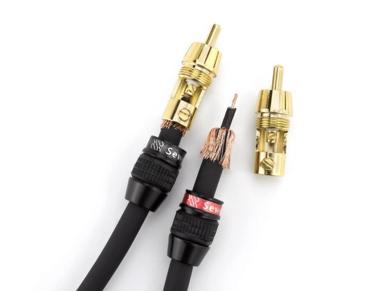 Deadbolt RCA Plugs, Premium Solderless RCA Plugs