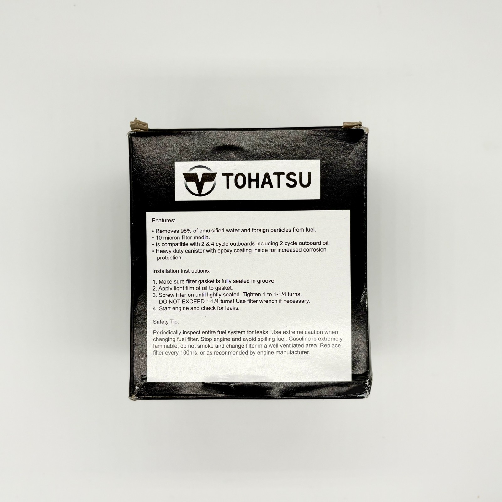Tohatsu Nissan Outboard Water Separating Fuel Filter 3Y9022340 - New Genuine OEM