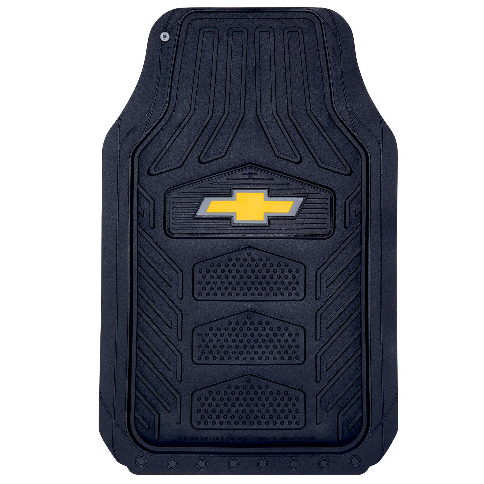 Chevy Bowtie Logo Heavy Duty Truck SUV Car All Weather Rubber 4pc Floor Mats Set