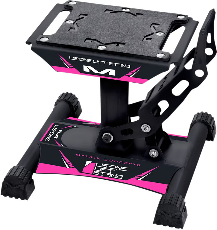 Matrix Concepts LS1 Lift Stand - Pink Motorcycle Dirt Bike LS1-109 4110-0162
