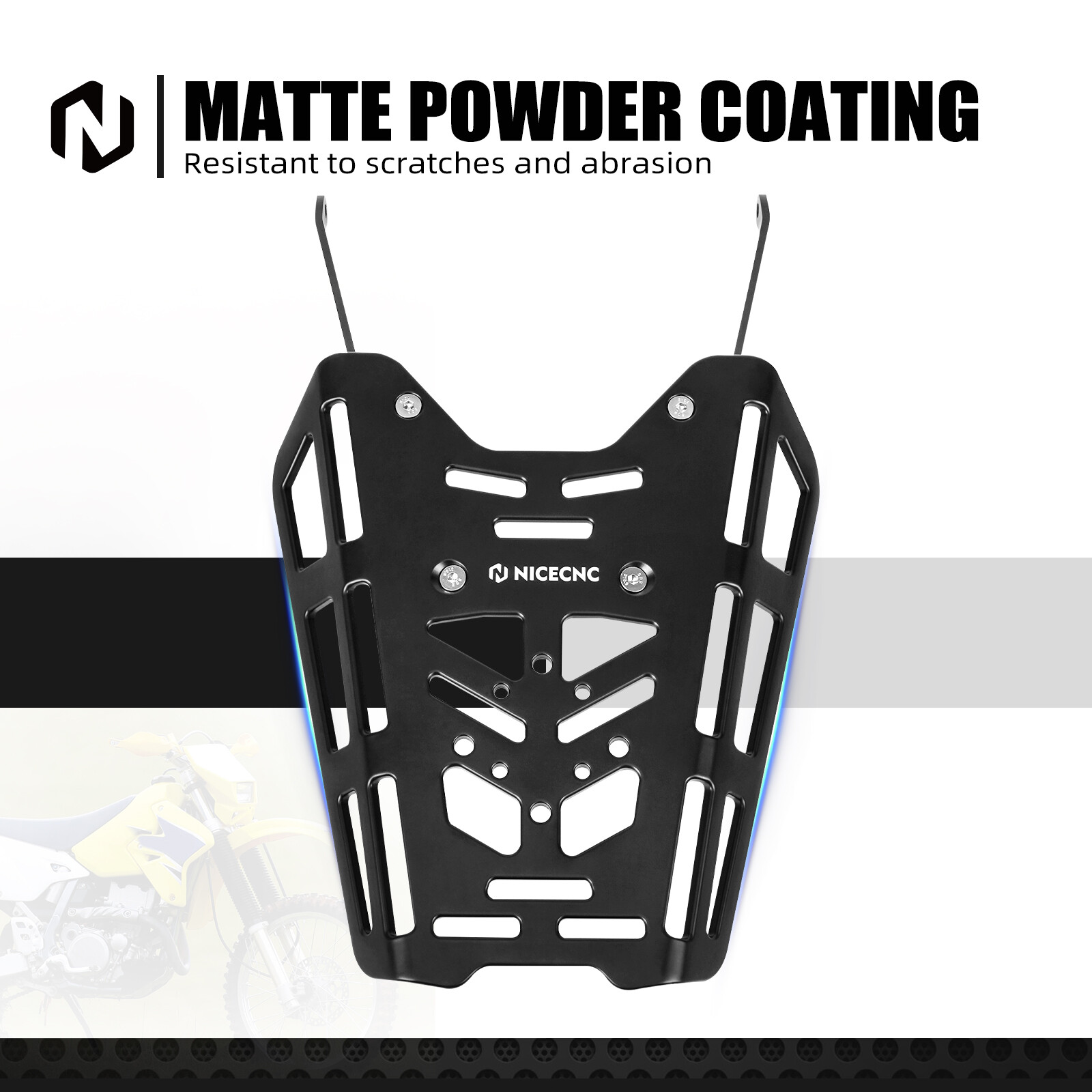 CNC Rear Tail Rack Luggage Rack Kit For Suzuki DRZ400S DRZ400SM 2000-2023 2024