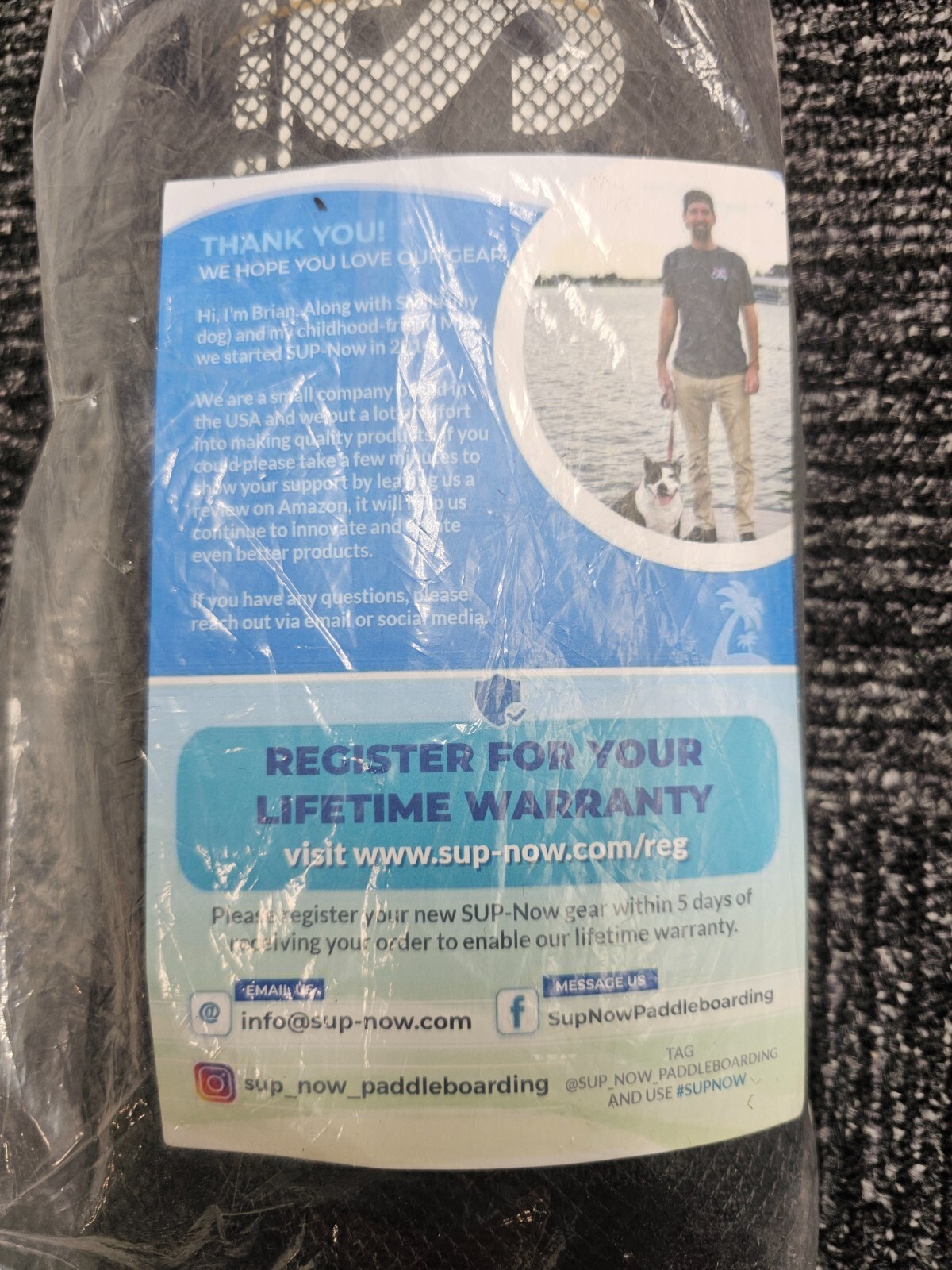 SUP-NOW Paddle Board Accessories Carrier SUP Carrying Strap Black