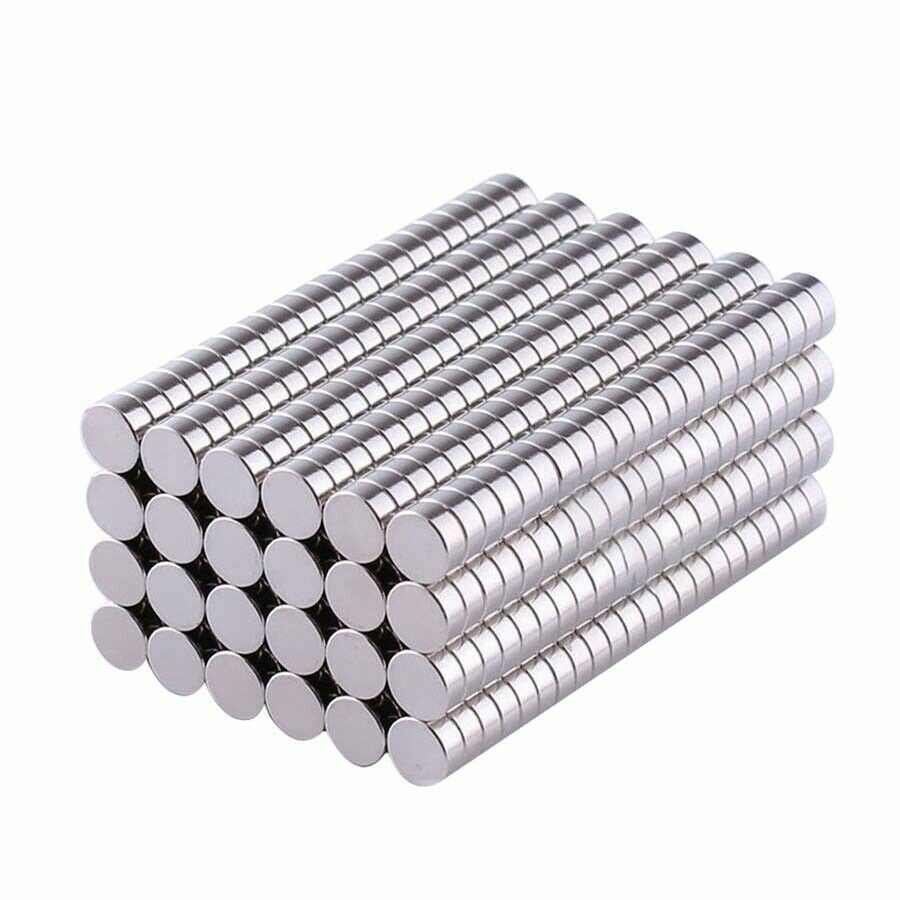 Diameter 2mm-50mm Very Strong Rare Earth Ndfeb Round Cylinder Neodymium Magnets