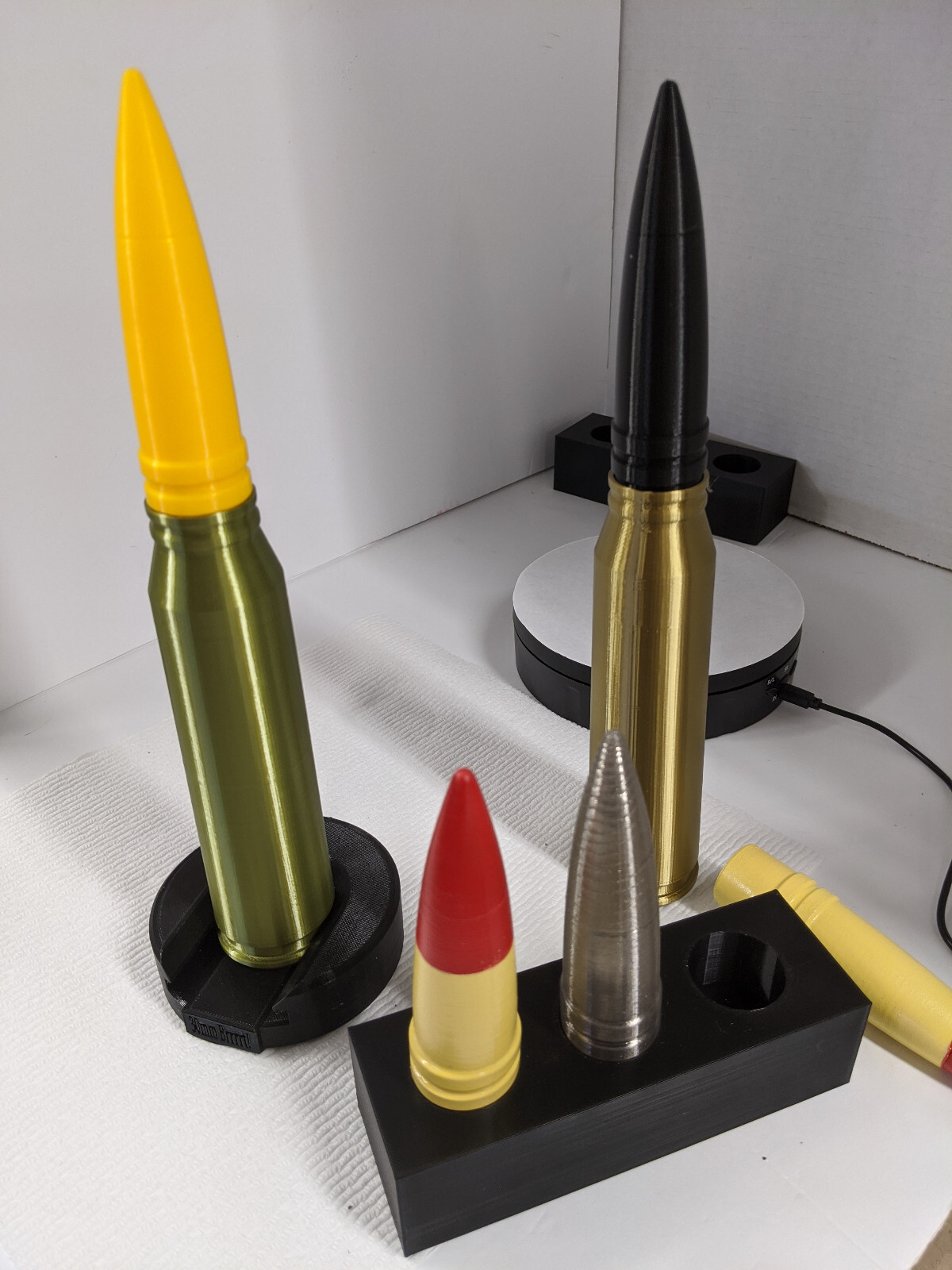 30mm caliber replica for the WARTHOG! A10 Thunderbolt - 3 pc top + case + base