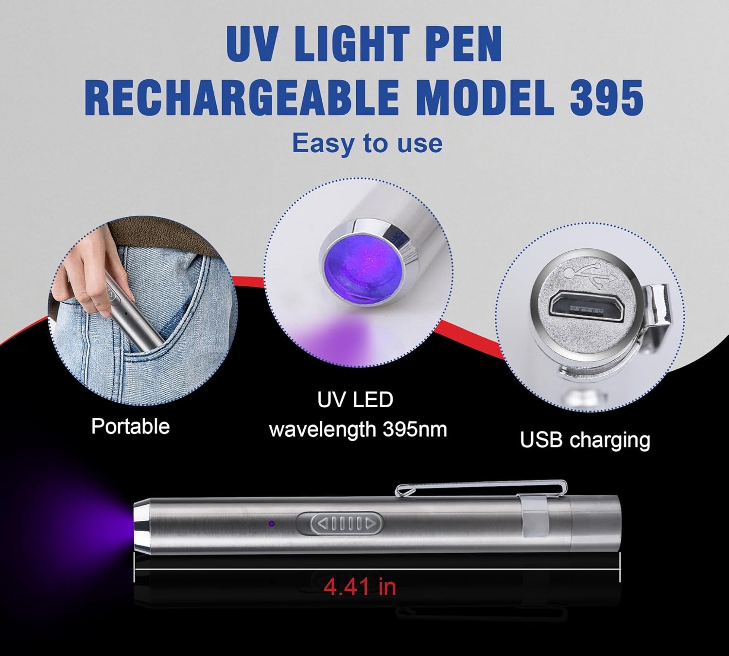 UV Resin Kit with Light 60g UV Glue with Rechargeable Light 5 Second Fast Cur...