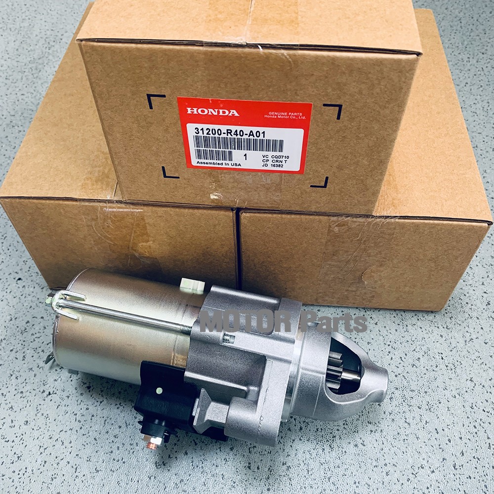 Genuine OEM Starter 31200-R40-A01 For 2008-12 Accord CR-V Element Acura TSX 2.4L