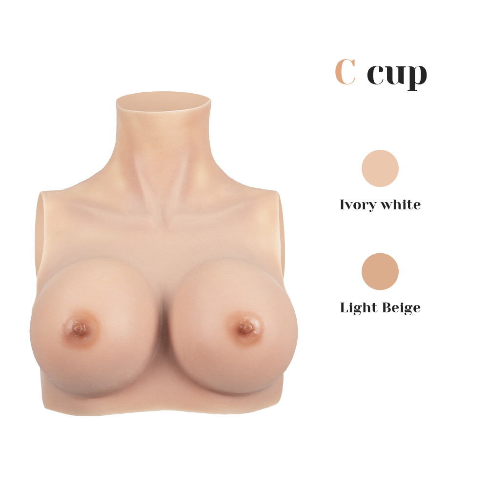 Silicone Realistic Breast Forms Fake Boobs For Crossdresser Drag Queen A-H Cup