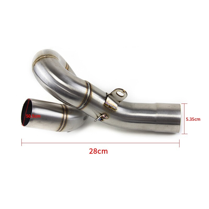 Slip for Kawasaki Ninja ZX6R ZX636 2009-2025 Exhaust Mid Link Pipe Muffler Tips