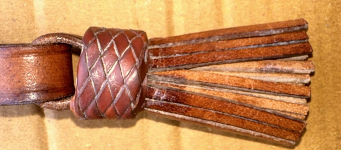 Model 1885 or 1904 Leather Saber Knot for Cavalry