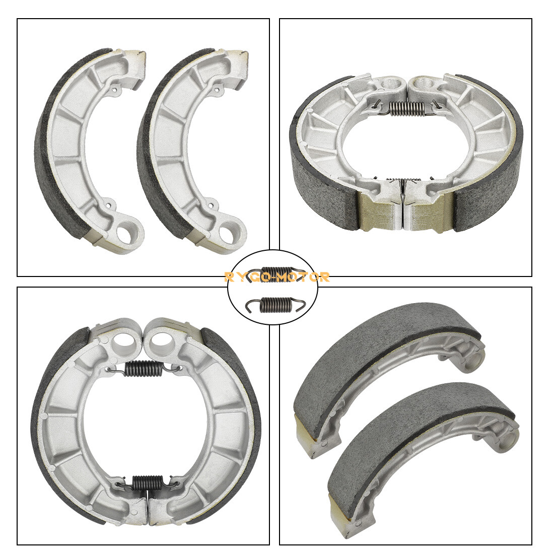 Rear Brake Drum Hub Plate Cover Shoes Bearing Seals Assy for Honda Rancher 420