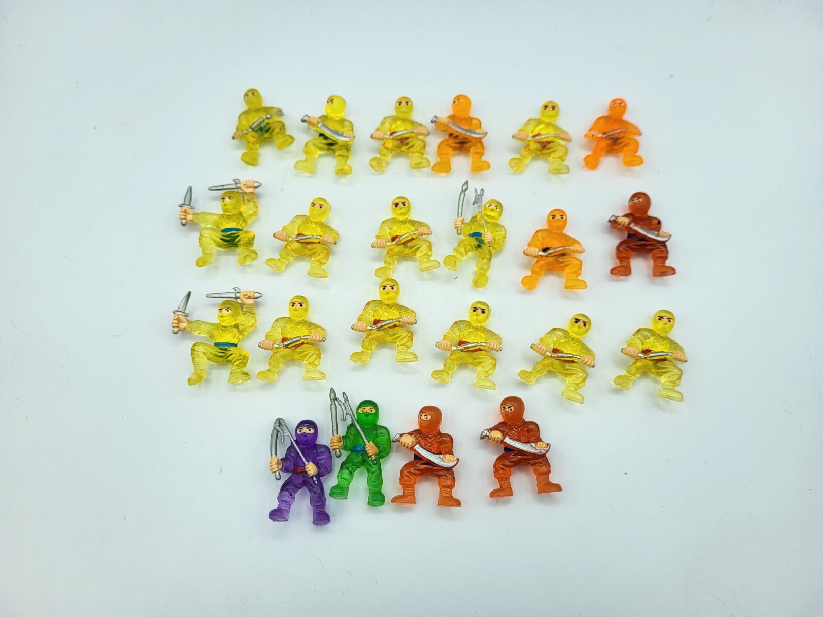 2000s Ninja Warrior Fighter Vinyl Toy Vending Machine Lot