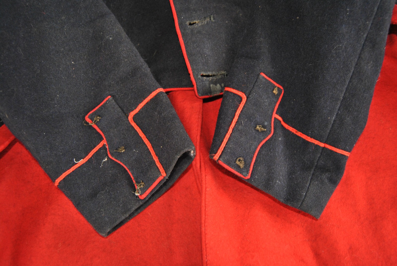 Late 1800s Old French Parisian Theatre Napoleonic Uniform Tunic and Bonnet