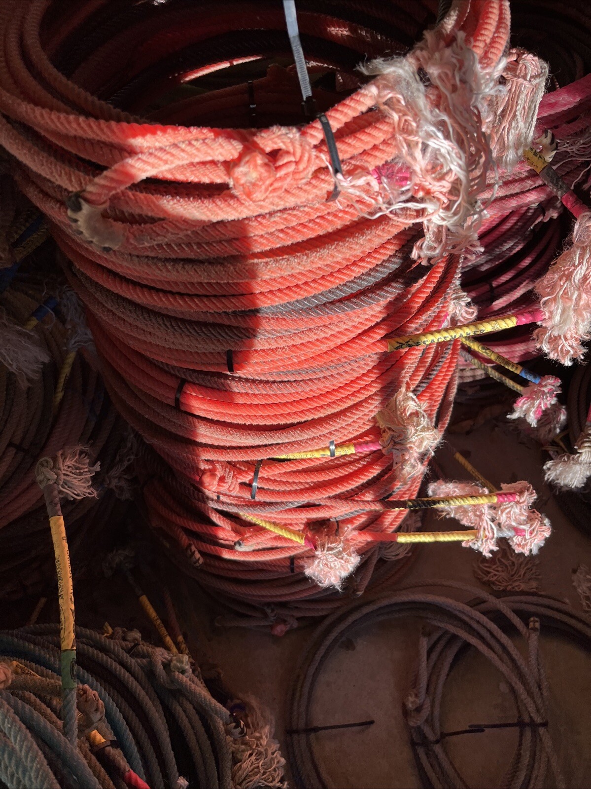 Used Cowboy Lariat Team Rope