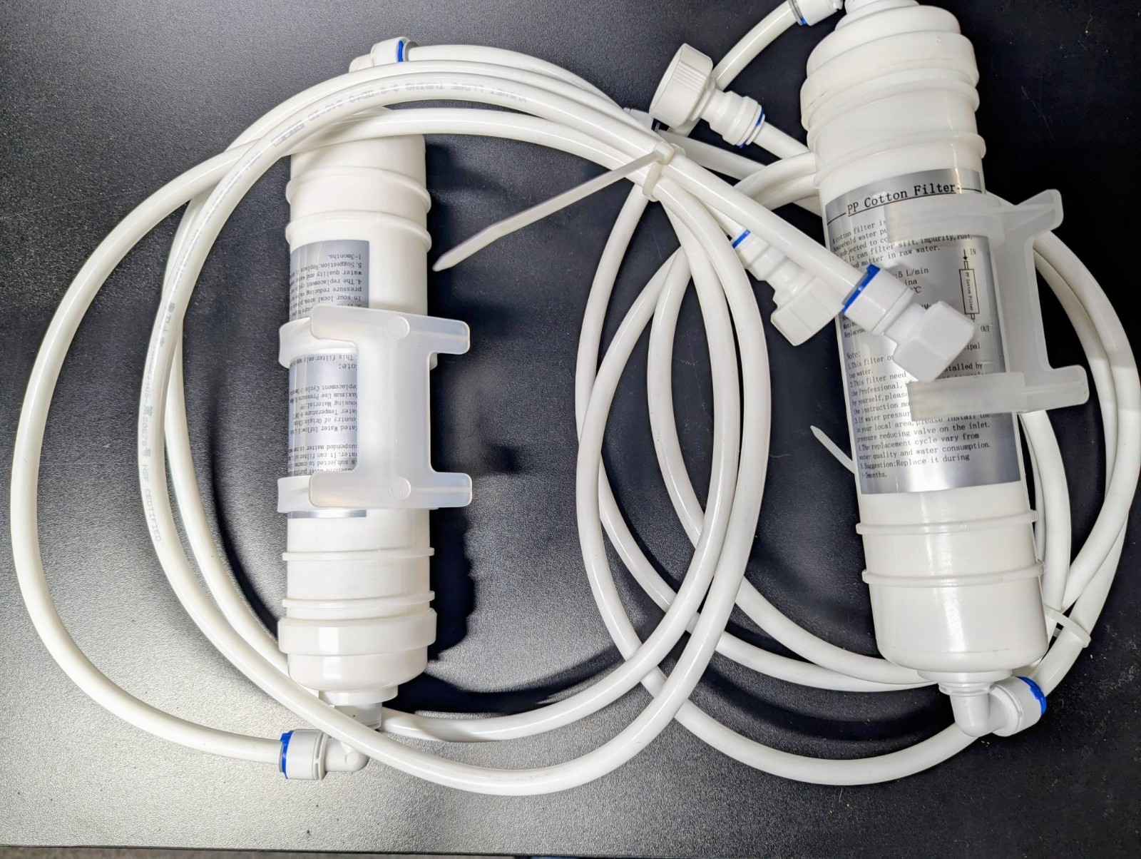 300Lb Commercial Undercounter Ice Machine Maker Water Filter PP Cotton - 2 Pack