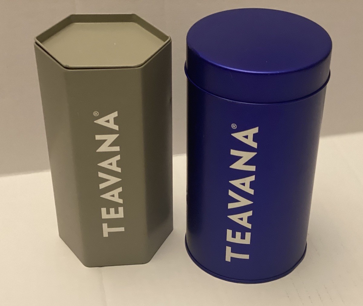 Teavana Tins For Storage Set Of 2