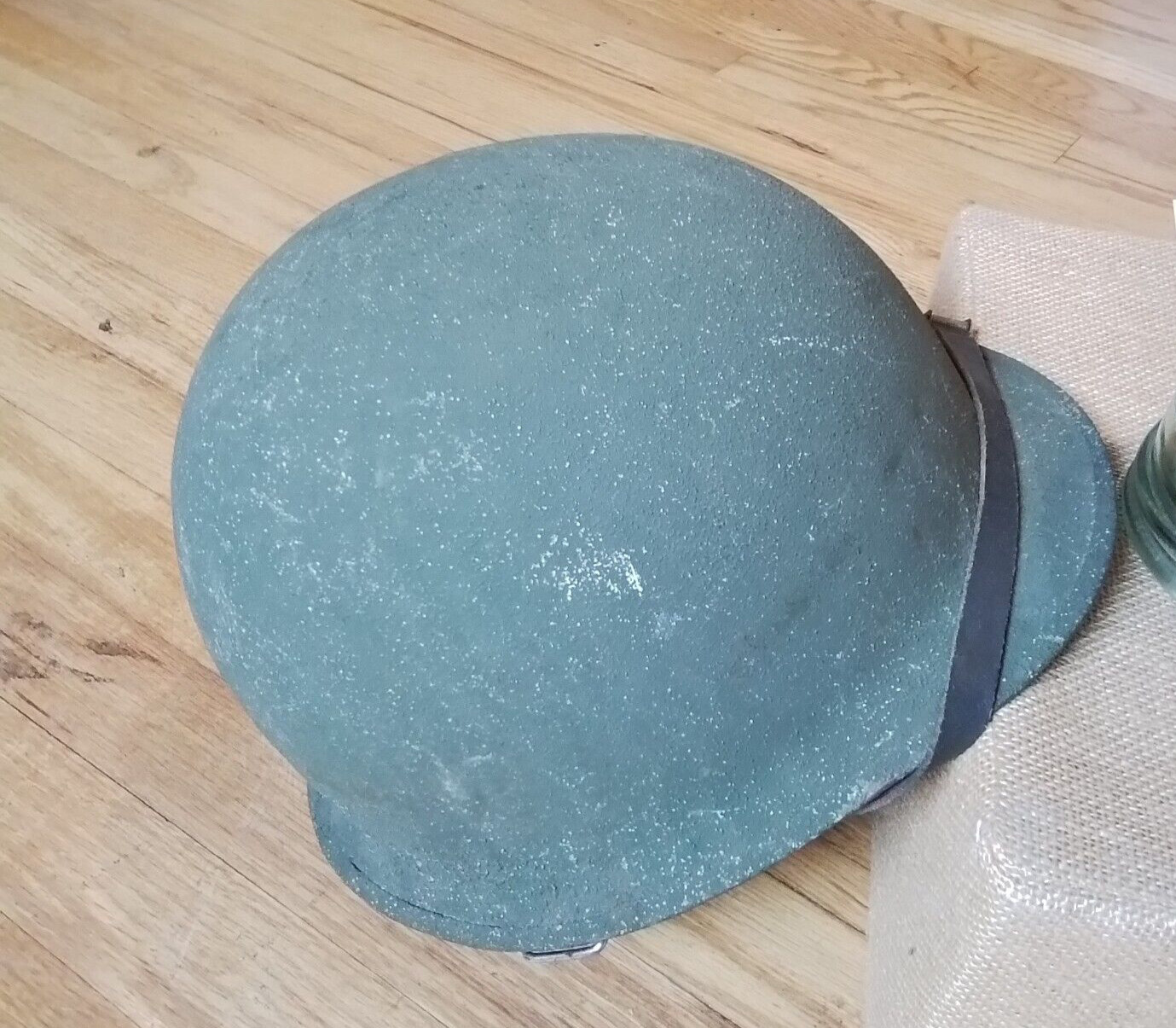 GI Steel HELMET Clone w/ All Leather LINER