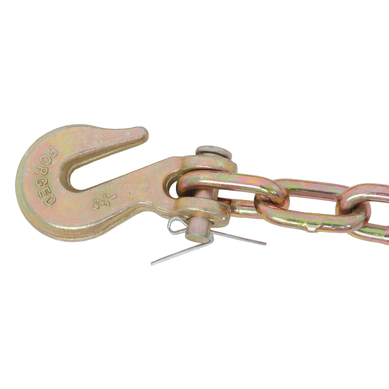 1/4" × 12' Heavy Duty Tow Chain Tow Chain Automotive Truck Towing Log Chain G70