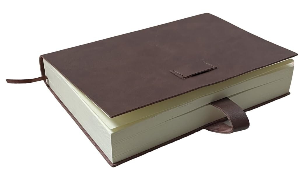ARTHUR JOURNAL Cowhide Leather Book MORGAN 661 Pages Diary Memorabilia