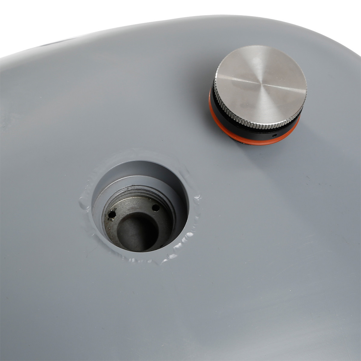 Unpainted Stretched 4.7gal. Gallon Gas Fuel Tank Fit For Harley Custom Chopper