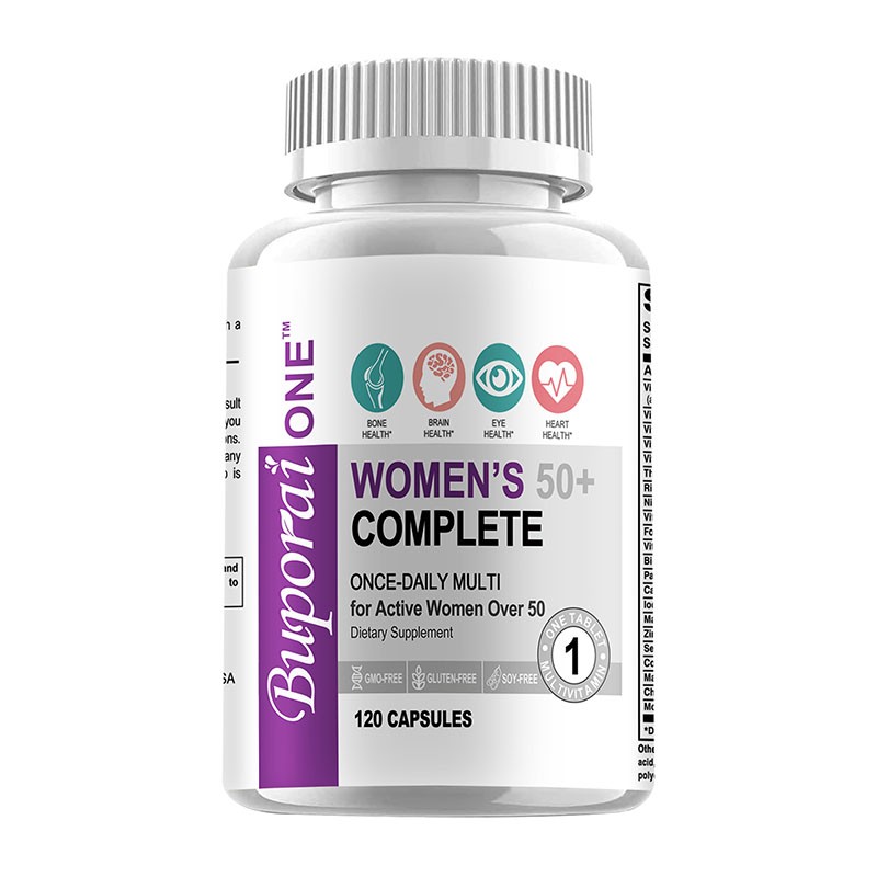 Women’s 50+ Complete - Supports Bone, Brain, Eye, Heart Health,Vitamins/Minerals