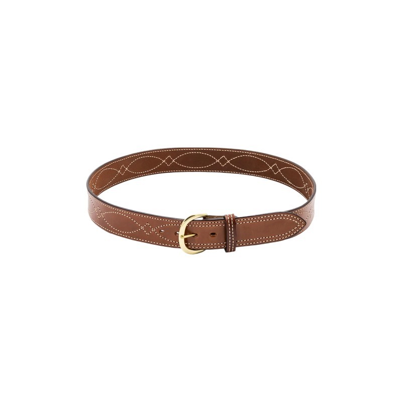 Bianchi Model B9 Reversible Fancy Stitched, 1.75" (45mm), Tan