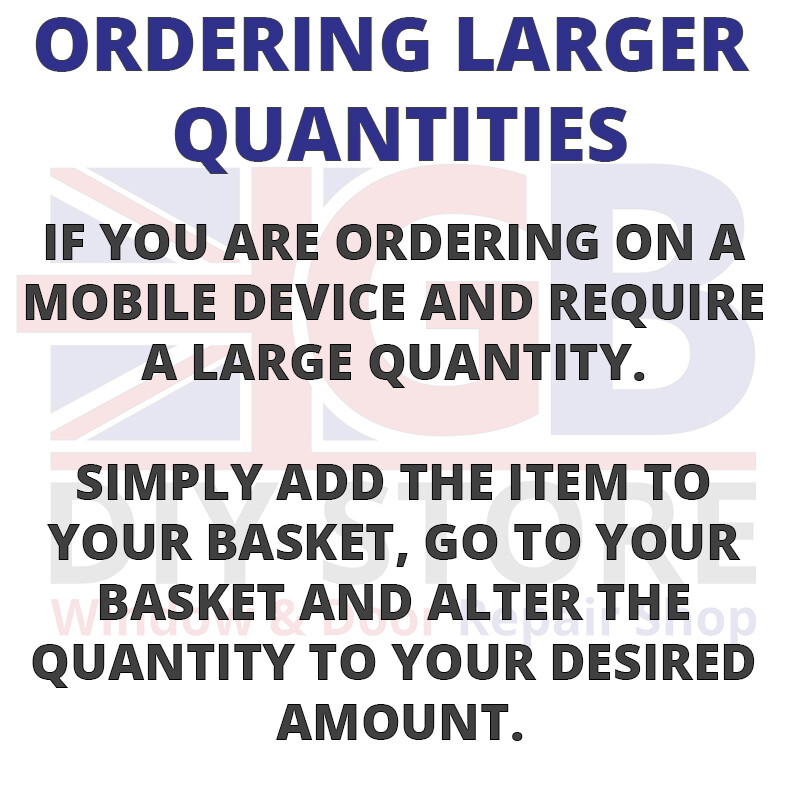 uPVC Window & Door Bubble Gasket Seal Flipper Double Glazing Rubber Draught Seal