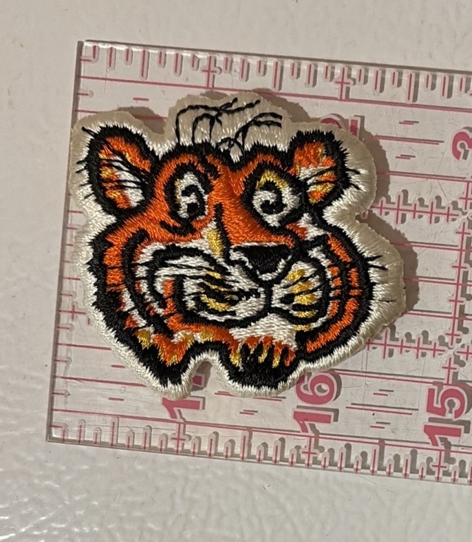 ESSO GASOLINE GET A TIGER IN YOUR TANK  VINTAGE PATCH