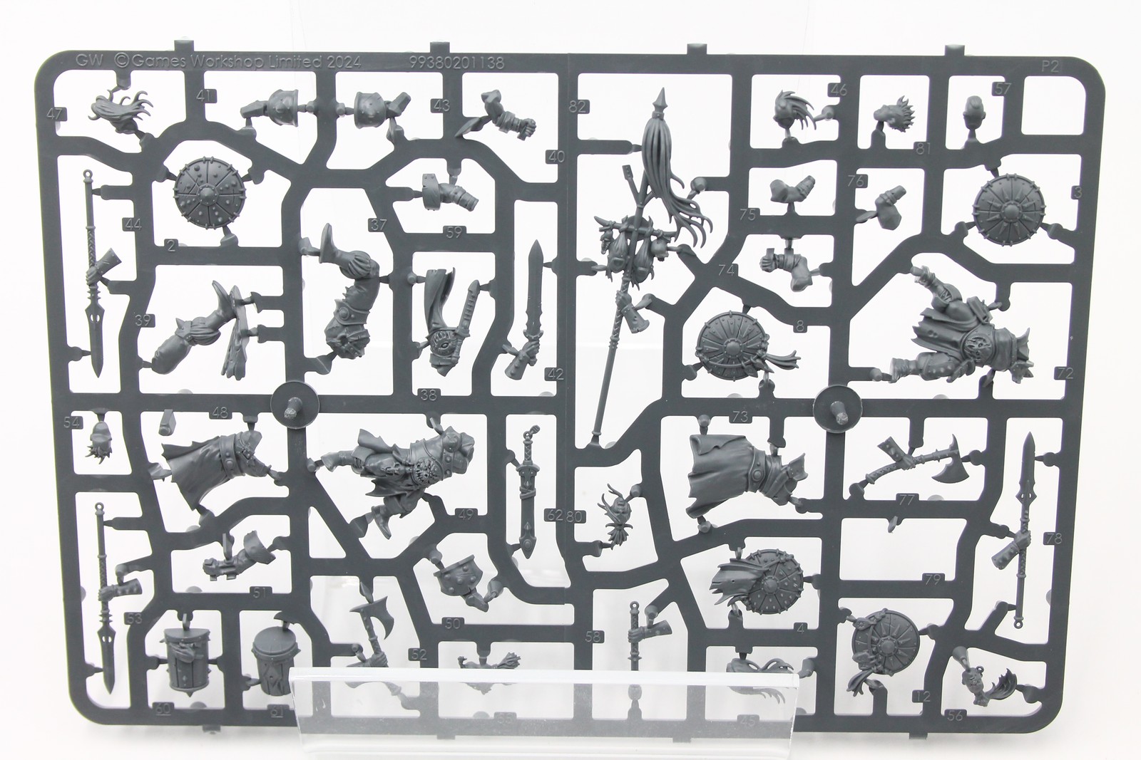 Used Warhammer AoS Slaves to Darkness: Darkoath Marauders (10, On Sprue)