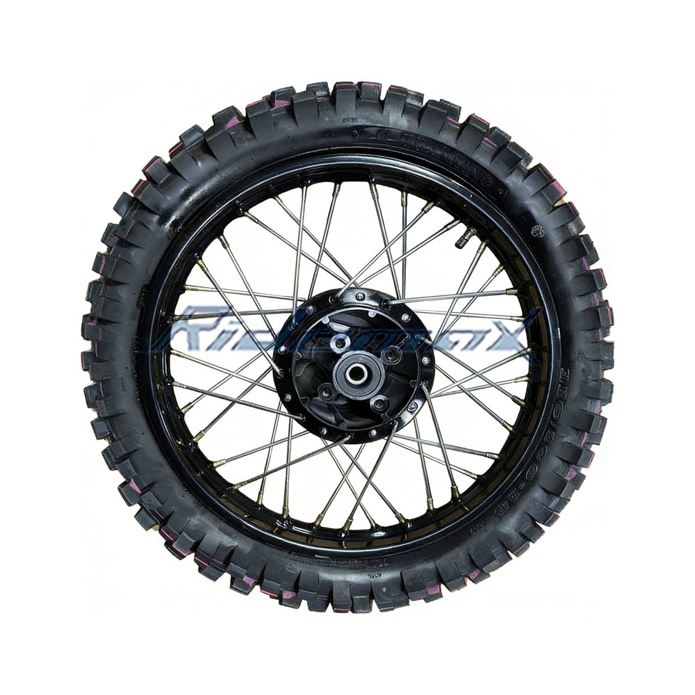 X-PRO 18" Rear Wheel Assembly 110/100-18 for Hawk 250 Carb Dirt Bike, HS250Y-A