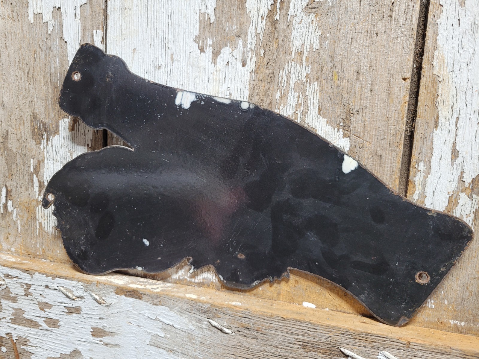 VINTAGE COCA COLA PORCELAIN SIGN BOTTLE CAP BOY SODA COKE BEVERAGE FOOD STORE