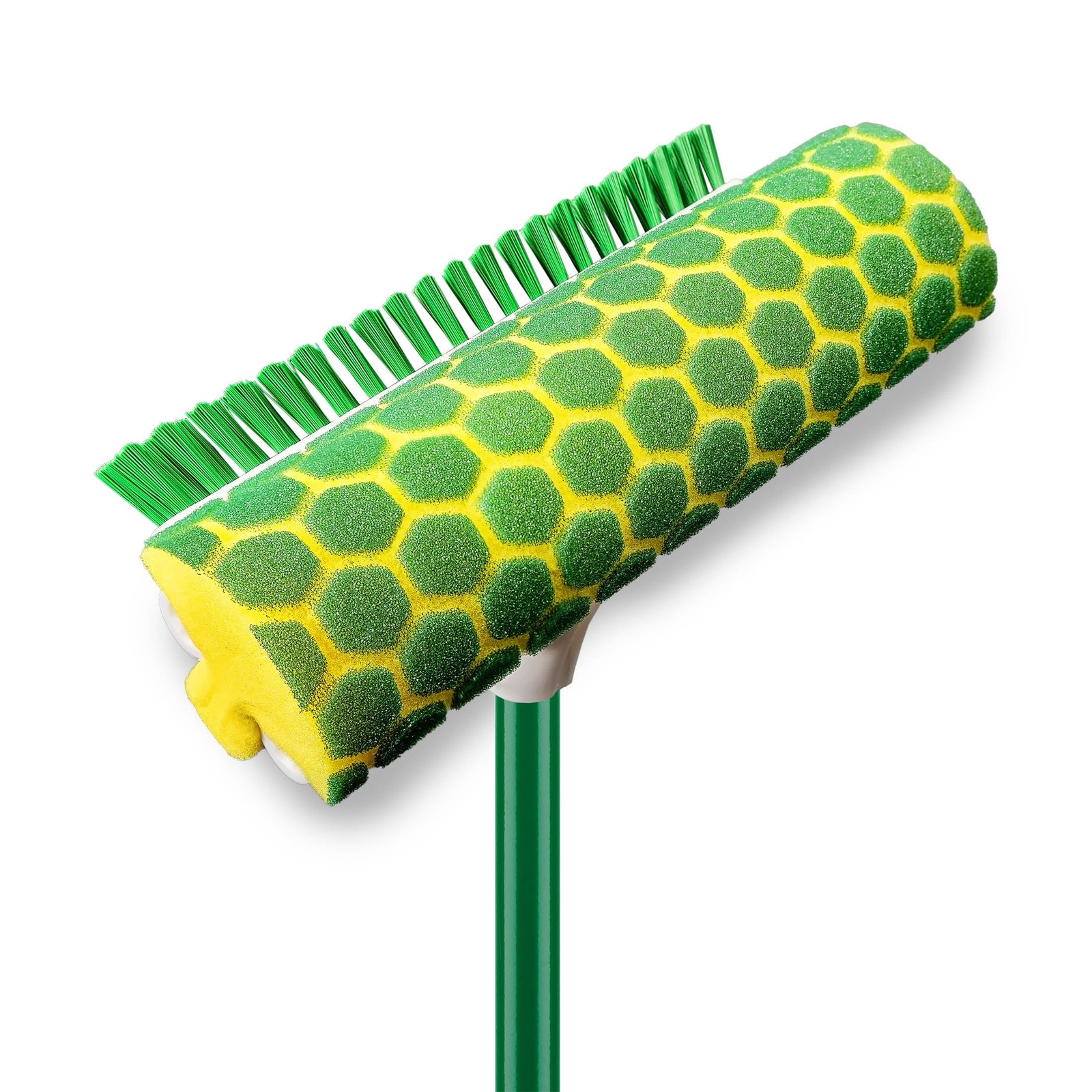 Libman Nitty Gritty Roller Sponge Mop with Scrub Brush