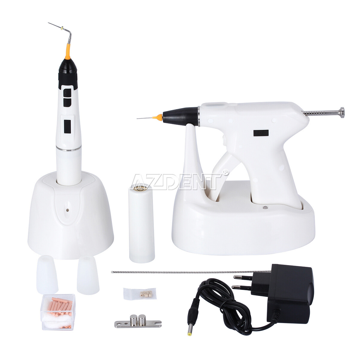 Dental Wireless Endo Obturation System Gutta Percha Heated Pen Gun Needles Tips