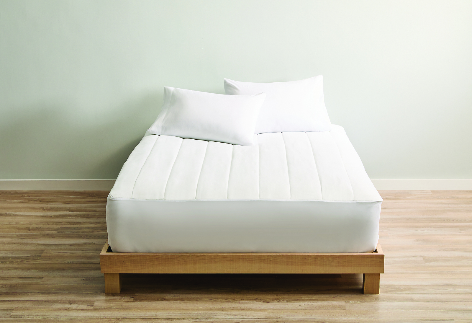 Sunbeam Restful Quilted Heated Mattress Pad Full 10 Heat Settings Auto-Shut O...