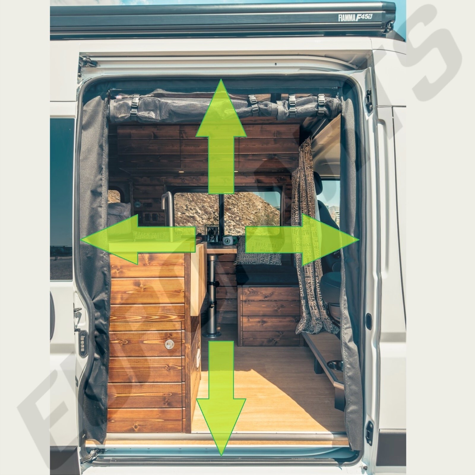 RAM ProMaster 1500 2500 3500 Side Sliding Loading Cargo Door Seal Weatherstrip