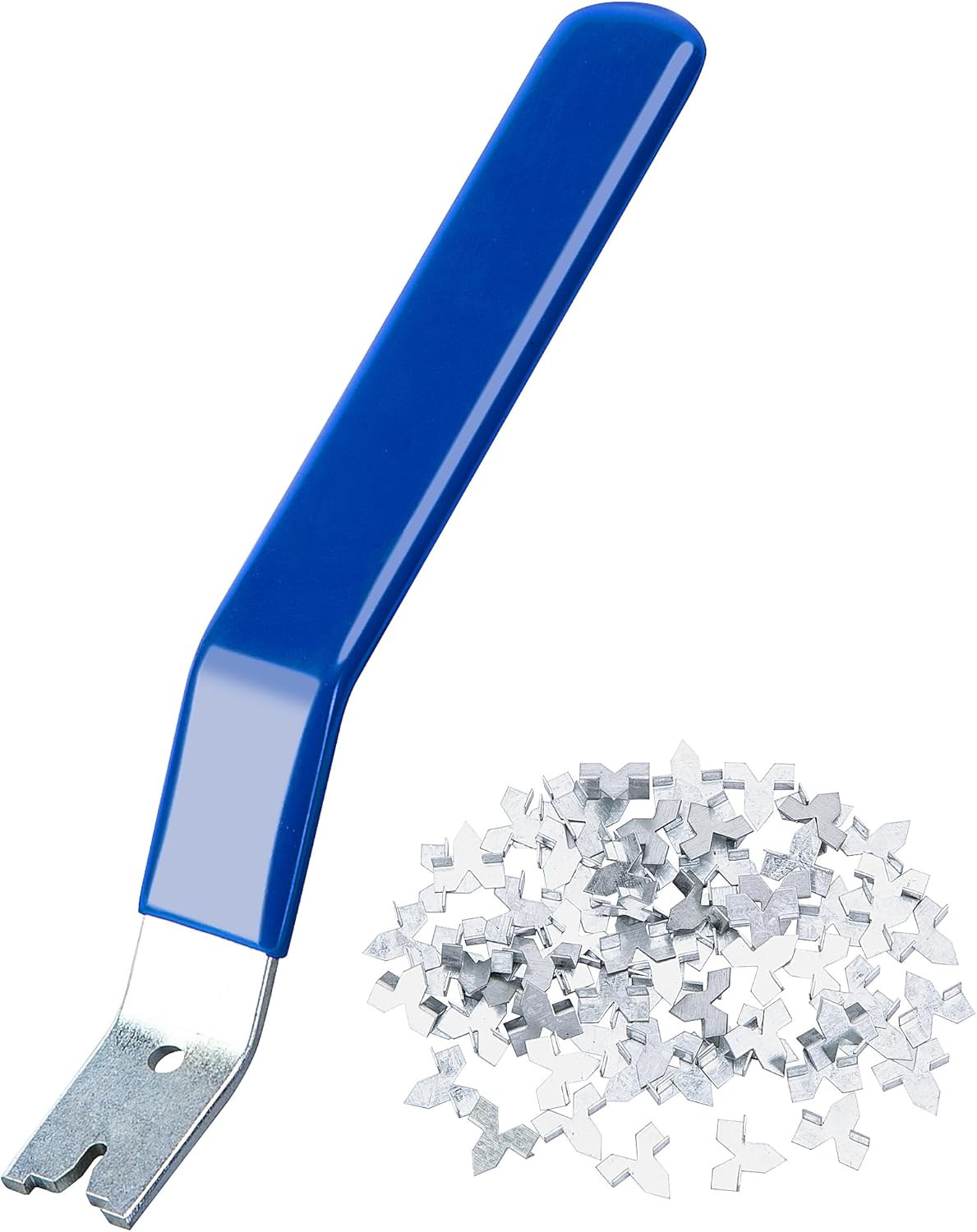 Glazier Point Driver Tool with 100 Push Points for Glass Frame Installation