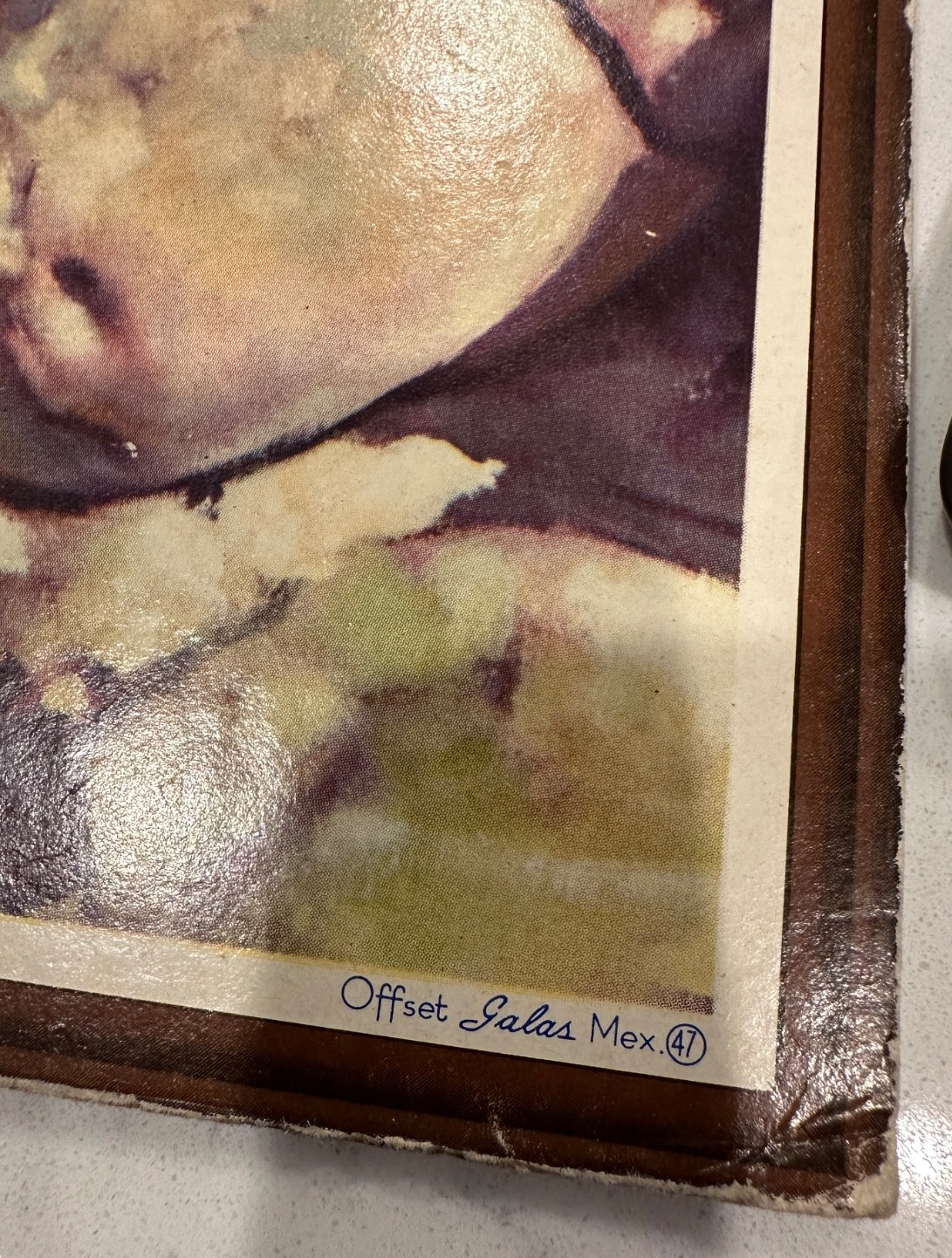 1940s Orange Crush advertising sign from Mexico