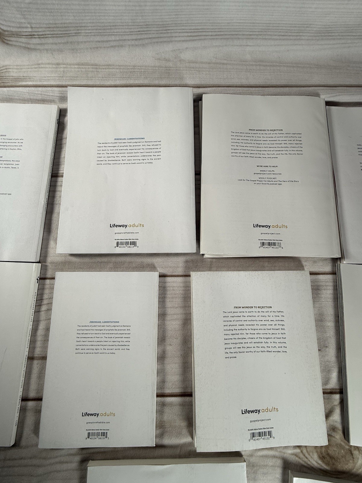 LOT OF Explore & Bible Studies For Life LifeWay Adults Leader/Personal Mixed