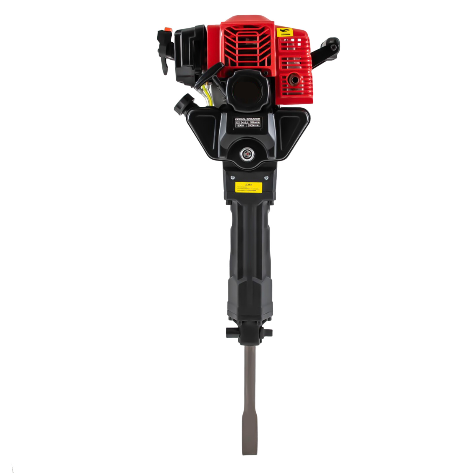 52cc Gas Gasoline Demolition Jack Hammer Concrete Breaker Punch Drill Jackhammer