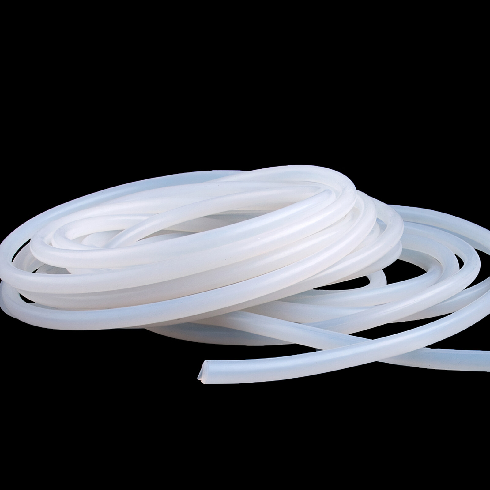 Silicone Rubber Cord White Round Strip Solid Rubber Strip Sealing Strip 1MM-30MM