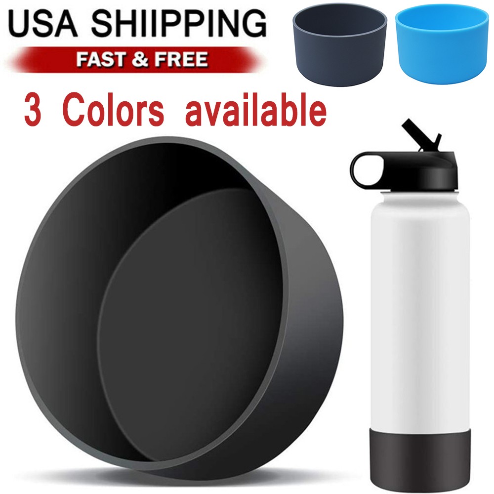 Protective Silicone Bottle Boot/Sleeve for Hydro Flask Anti-Slip Bottom Cover