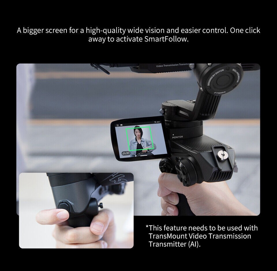 ZHIYUN Weebill 2 Official Handheld Gimbal Stabilizer for DSLR Mirrorless Camera