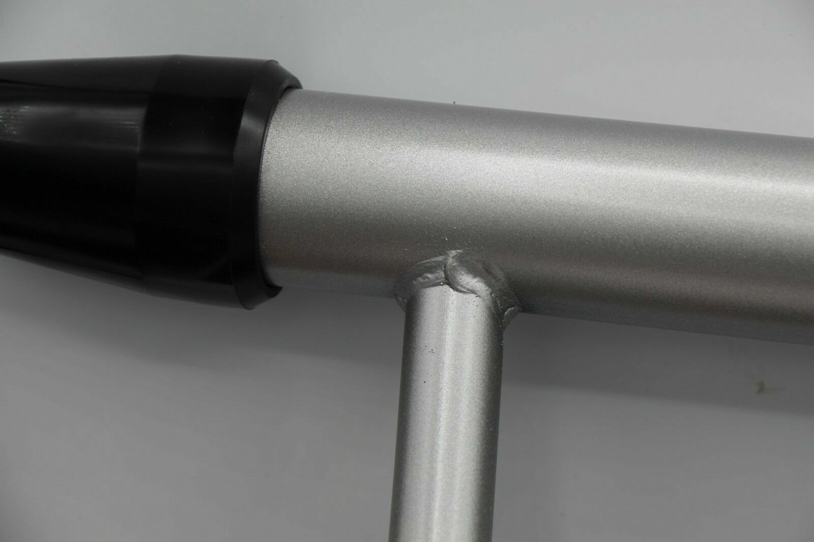 NEW OEM factory Banshee 1987-2006 front bumper guard + rubber end caps SILVER